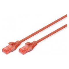 Digitus Digitus U-UTP PatchCord Cat6. LSOH CU. Red. 0.25m 6488505 4016032387572
