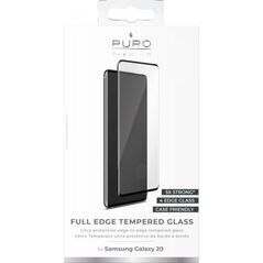 Puro Puro Premium Full Edge Tempered Glass Case Friendly do Samsung Galaxy S20 6532706 8033830289118
