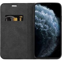 Crong Crong Folio Case Etui iPhone 11 Pro Max z klapką na magnes (czarny) 6542328 5907731982986
