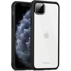 Crong Crong Trace Clear Cover Etui iPhone 11 Pro (5,8) czarna ramka 6542339 5907731982658