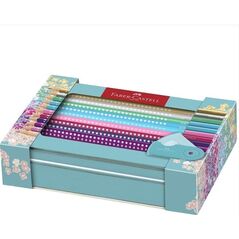 Faber-Castell Kredki ołówkowe Sparkle 20 kolorów + akcesoria 6546697 4005402016419