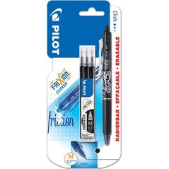 Pilot Pióro kulk. FriXion Clicker czarny 0.7 + wkłady 6546783 3131910212171