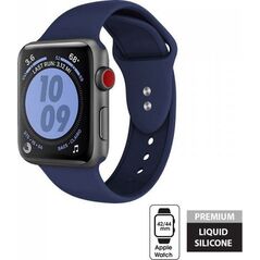 Crong Crong Liquid Band - Pasek Apple Watch 42/44 mm (granatowy) 6559052 5907731983655