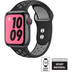 Crong Crong Duo Sport Band - Pasek Apple Watch 38/40 mm (szary/czarny) 6559073 5907731983679