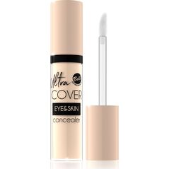 Bell Ultra Cover Eye & Skin  Korektor intensywnie kryjący w płynie 02 Light Sand 5g 6593692 5902082532590