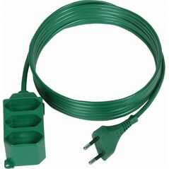 Plastrol przedłużacz choinkowy stały trzykrotny 3x2P 2,5A 3m (PS-362P/3) 6604174 5907570007161