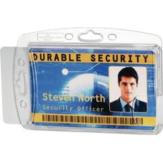 Staples DURABLE Etui na dwie karty identyfikacyjne 54x85mm,, 10 sztuk 6605053 4005546807645