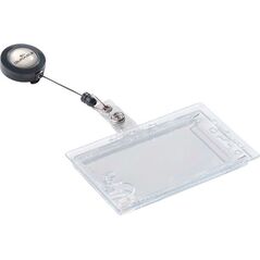 Staples DURABLE Identyfikator na 2 karty magnetyczne 10 sztuk 6605057 4005546802770