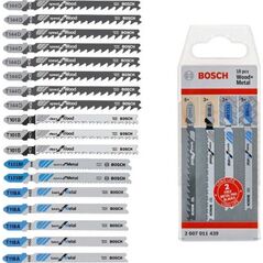 Bosch brzeszczot T zestaw EEU drewno-metal 18 sztuk (2607011439) 6609454 2010003303808