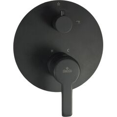 Bateria prysznicowa Deante BAT. ARNIKA NERO NATRYSKOWA PODTYNKOWA Z PRZEŁĄCZNIKIEM NATRYSKU 6610899 5908212074282