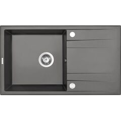Zlewozmywak Deante .ERIDAN ANTRACYT METALIK GRANIT 1K Z/O 860X500X203 + SPACE SAVER 6612682 5908212088654