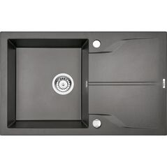Zlewozmywak Deante .ANDANTE ANTRACYT METALIK GRANIT 1K Z/O 780X490X194+SPACE SAVER 6612692 5908212082218