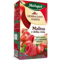 Herbapol Herbata herbapol herbaciany ogród malina z dziką różą 20/p 6614391 5900956003627