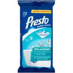 Presto Chusteczki presto nasączone do łazienki 72/p 6621752 5900095011460