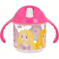 Disney Kubek niekapek Princess 250ml przezroczysty 6640667 8412497307364