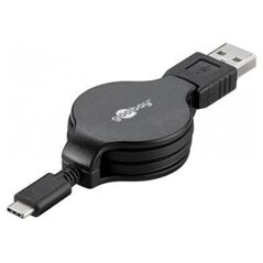 Kabel USB Gembird USB-A - USB-C 1 m Czarny (45743) 6641742 4040849457432