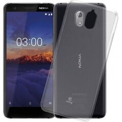 Crong Crong Crystal Slim Cover - Etui Nokia 3.1 (przezroczysty) 6642020 5907731980654