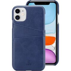 Crong Crong Neat Cover - Etui iPhone 11 Pro z kieszeniami (niebieski) 6642056 5907731982801