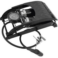 AWTools pompka nożna dwutłokowa z manometrem (AW19315) 6643582 5903041034469