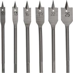 Wiertło AWTools AWTOOLS WIERTŁA ŁOPATKOWE DO DREWNA KOMPLET 6 elem /10-13-16-19-22-25mm/ AW40522 6643879 5902198745518