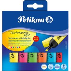 Pelikan Zakreślacz 490 w etui 6szt 6660225 4012700814067