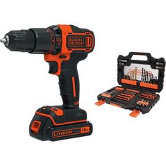 Wiertarko-wkrętarka Black&Decker 18 V 1 x akumulator 1.5 Ah 6665000 5035048707531