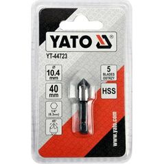Yato Pogłębiacz do metalu 10,4mm HEX (YT-44723) 6685524 5906083049163