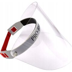 AWTools przyłbica ochronna czerwona (AW01006) 6701632 5903678600730