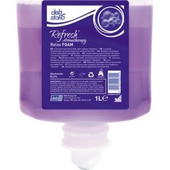 DEB Relax Mydło w pianie , zapas do dozownika, 1000ml 6796841 5010424078443
