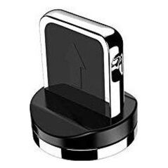 Hurtel Wtyczka końcówka do kabla magnetycznego Lightning srebrny 6796860 7426825378064