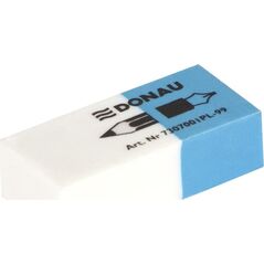 Donau Gumka wielofunkcyjna 41x18x11mm niebiesko-biała 6802118 5901498022053