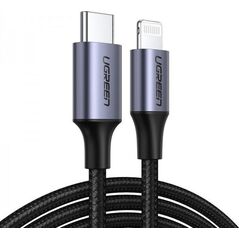 Kabel USB Ugreen USB-C - Lightning 1 m Szary (UGR268) 6859482 6957303867592