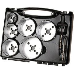 Wolfcraft Zestaw otwornic BiM 40 - 86 mm Wolfcraft - do inastalacji elektrycznych 6869775 4006885542303