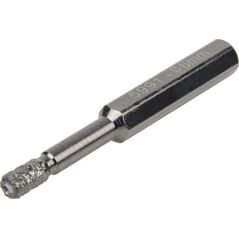 Wolfcraft Wiertło diamentowe do płytek 6 mm Wolfcraft, z parafiną 6869810 4006885599109