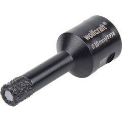 Wolfcraft Otwornica diamentowa do płytek 10 mm Wolfcraft Ceramic/M14, super szybka 6869818 4006885599802