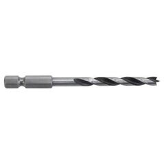 Wiertło Wolfcraft do drewna spiralne sześciokątne 8mm 5szt. (WF7122000) 6870143 4006885712201