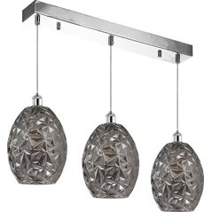 Lampa wisząca Milagro BELIZE glamour chrom  (ML5487) 6890384 5902693754879