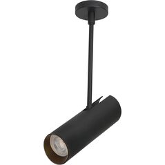 Lampa sufitowa Azzardo Spot czarny AZzardo Lens Round AZ3517 6891071 5901238435174