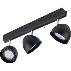 Lampa sufitowa Nowodvorski Spot natynkowy czarny Nowodvorski VESPA BLACK III 8841 6912167 5903139884198
