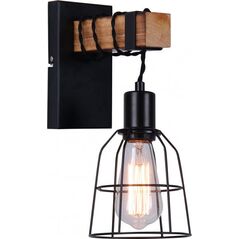 Kinkiet Italux Lampa ścienna do sypialni czarna Italux Ponte WL-4290-1-L 6917608 5902854531714
