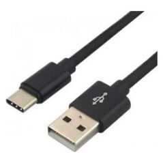 Kabel USB EverActive USB-A - USB-C 1.2 m Czarny (CBB-1.2CB) 6924832 5903205771124