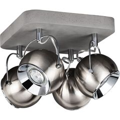 Lampa sufitowa Spotlight Spot natynkowy szary Spotlight Ball Concrete 5131436 6942136 5901602314982