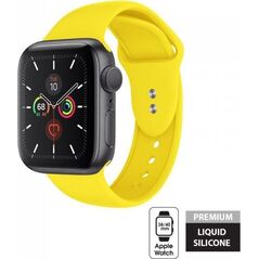 Crong Crong Liquid Band - Pasek do Apple Watch 38/40 mm (żółty) 6955317 5907731985079