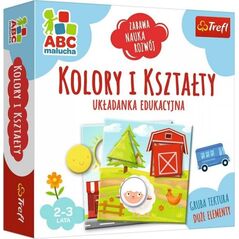 Trefl -GRA KOLORY I KSZTALTY ABC MALUCHA TREFL PUD 7006860 5900511019391
