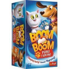 Trefl Gra planszowa Boom Boom Psiaki i Kociaki 7006867 5900511019094