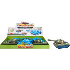 Mega Creative Czołg 24 cm mix display 9 sztuk 7007171 5908275132523
