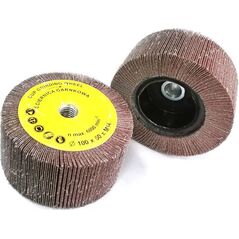 Glob ściernica garnkowa 100x50mm z gwintem M14 z płótna ściernego 40 (GLOB-SG-10050M14-P040) 7094480 5903707501816