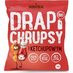 Naura Naura Drapi Chrupki o smaku ketchupowym - 50 g 7135758 5902444121110