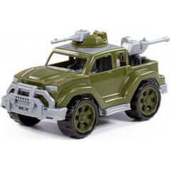 Wader Polesie 83616 Samochód Pick-up wojskowy Legionista-mini z 2-ma karabinami maszynowymi w siatce 7269210 4810344083616