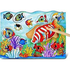 Viga Viga 58423 Magnetyczne puzzle - łowimy rybki 7317921 6934510584238